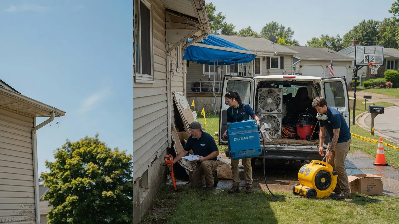 Ceiling Leak Cleanup in Catawba, WI near me