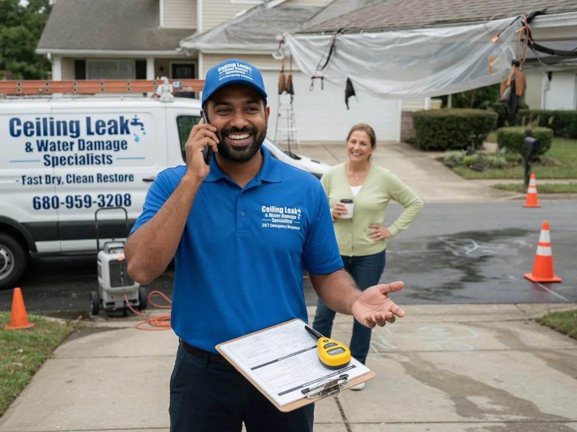 Ceiling Leak Cleanup Catawba, WI FAQs